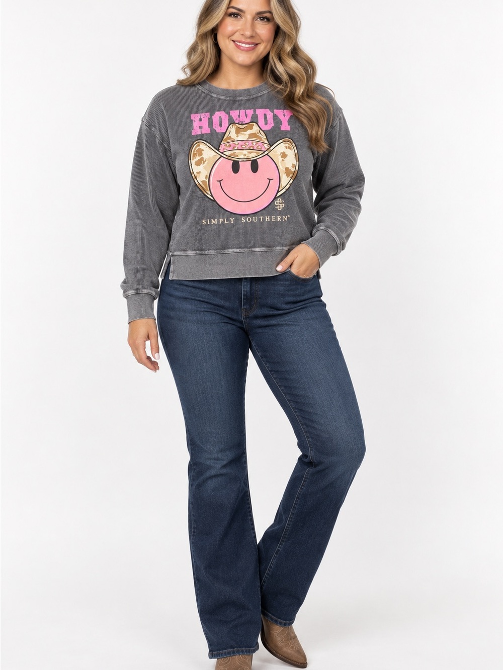 Simply Southern pullover sz L